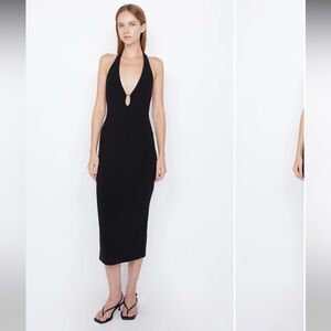Bec & Bridge Elvia Halter Midi Dress NWT